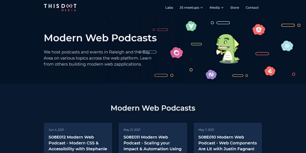 modern web podcast