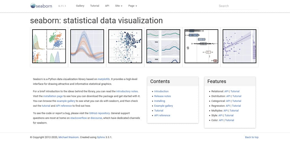 seaborn