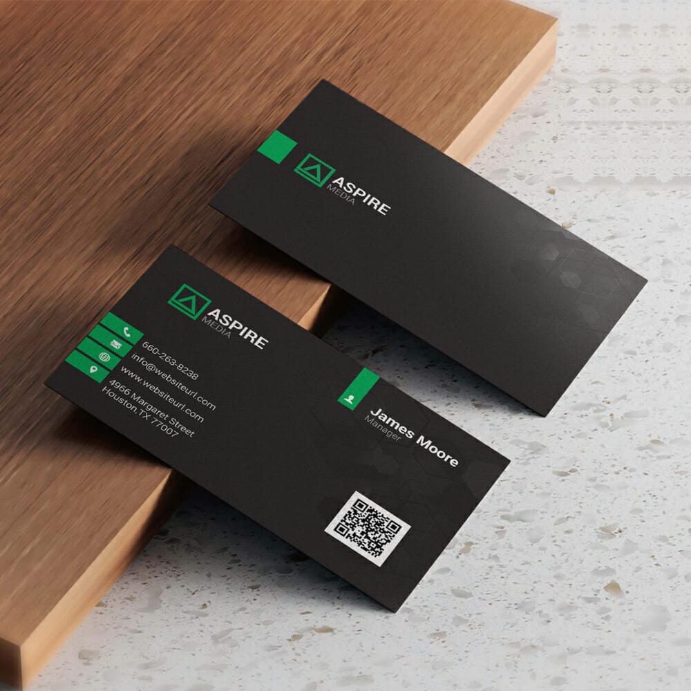 3D Visiting Card Design PSD