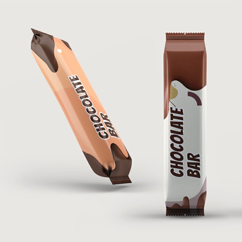 Chocolate Bar Free Mockup