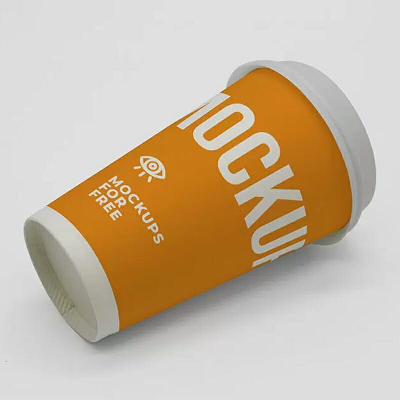 Coffee Paper Cup Mockup