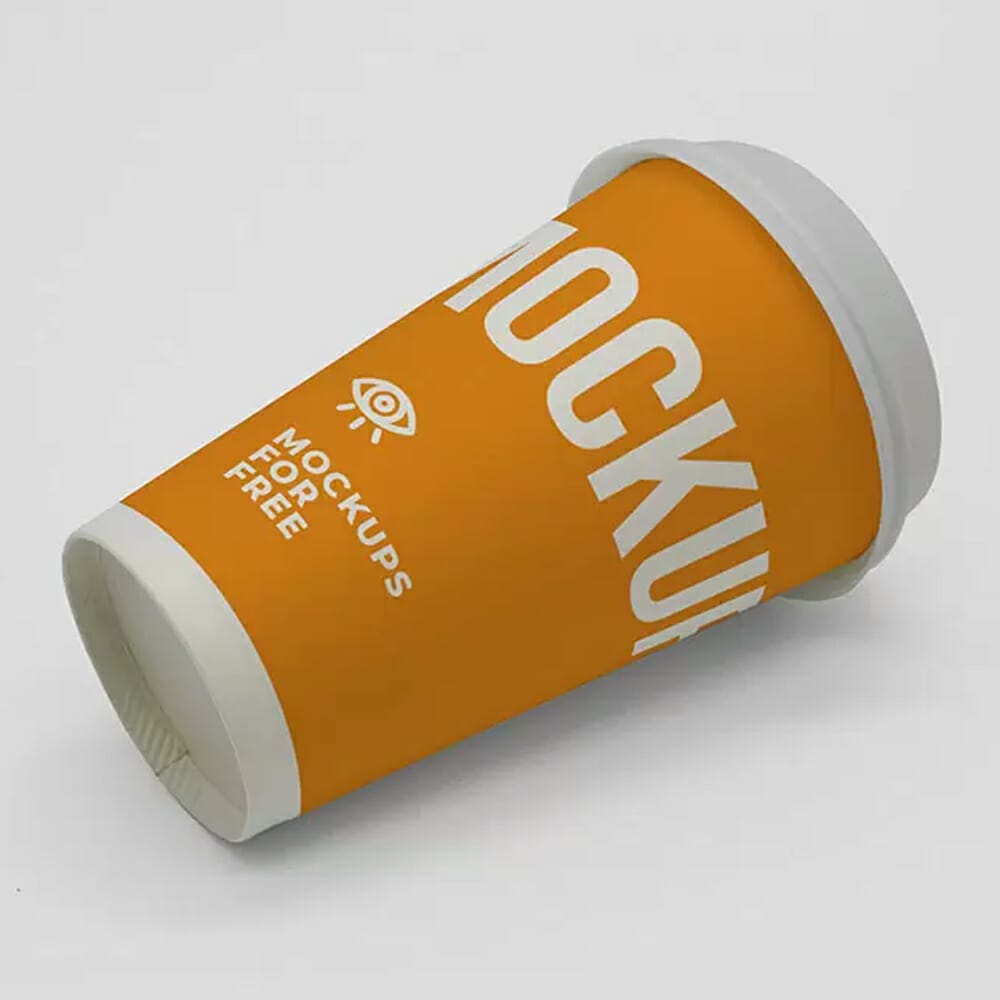 Coffee Paper Cup Mockup