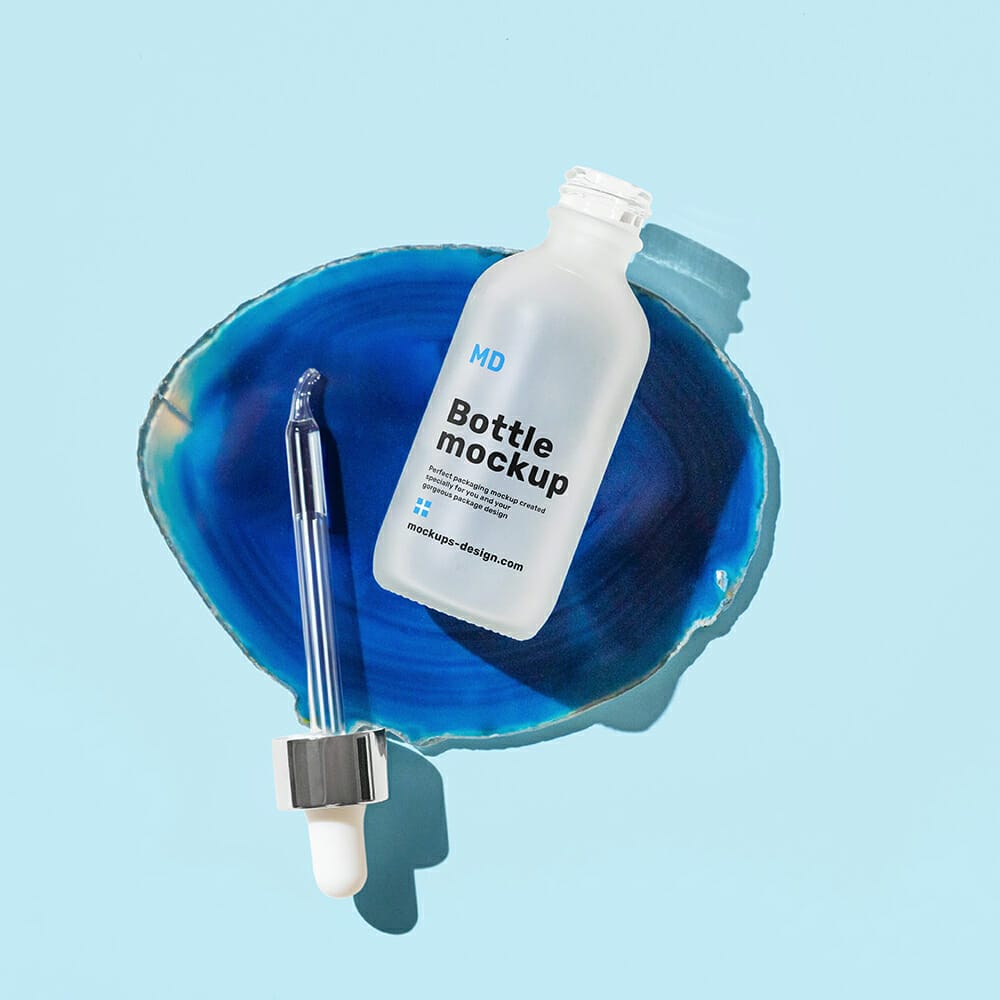 Dropper Bottle Mockup