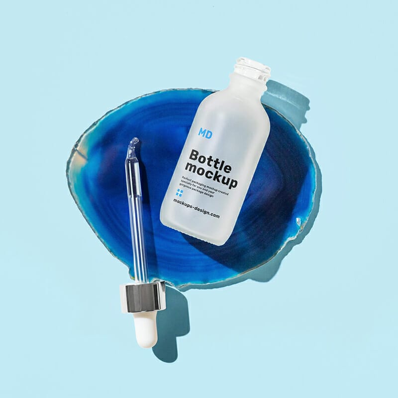 Dropper Bottle Mockup