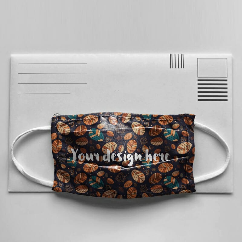 Face Mask on an Envelope
