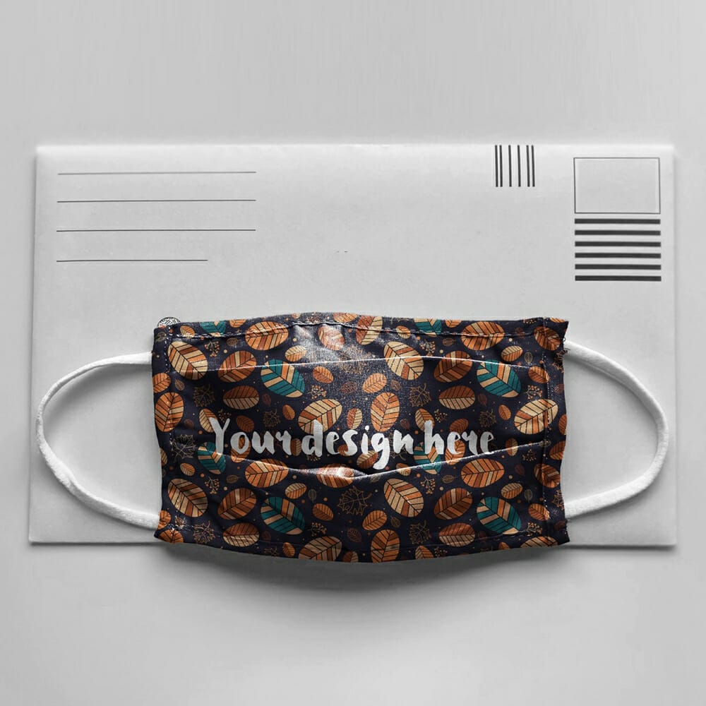 Face Mask on an Envelope