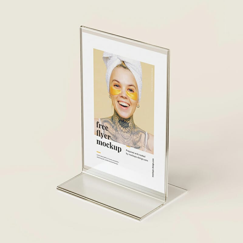 Flyer Stand Mockup