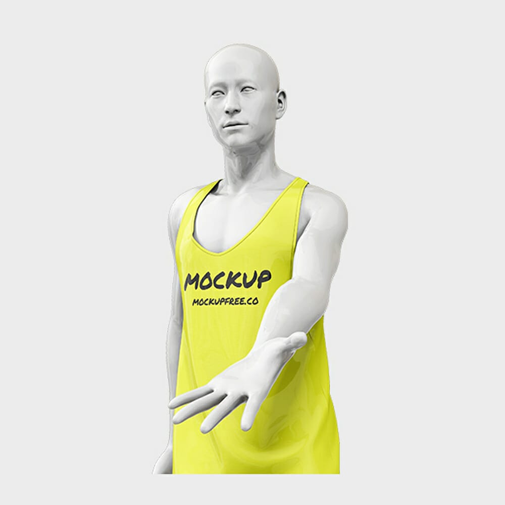 Free 3D Mannequin Mockup