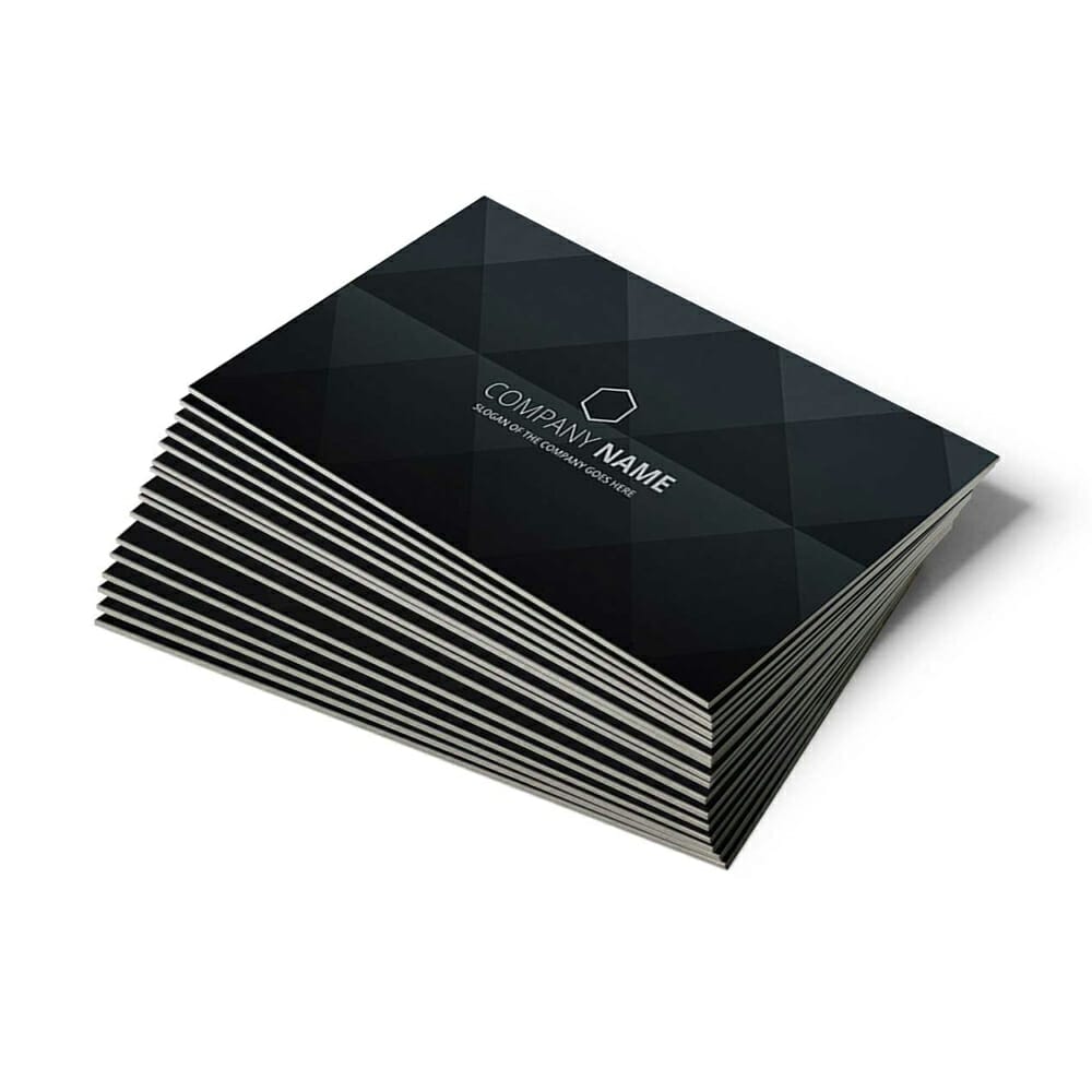 Free Falling Business Card Mockup