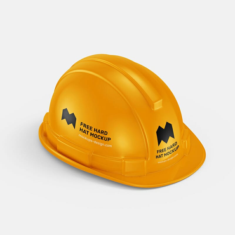 Free Hard Hat Mockup