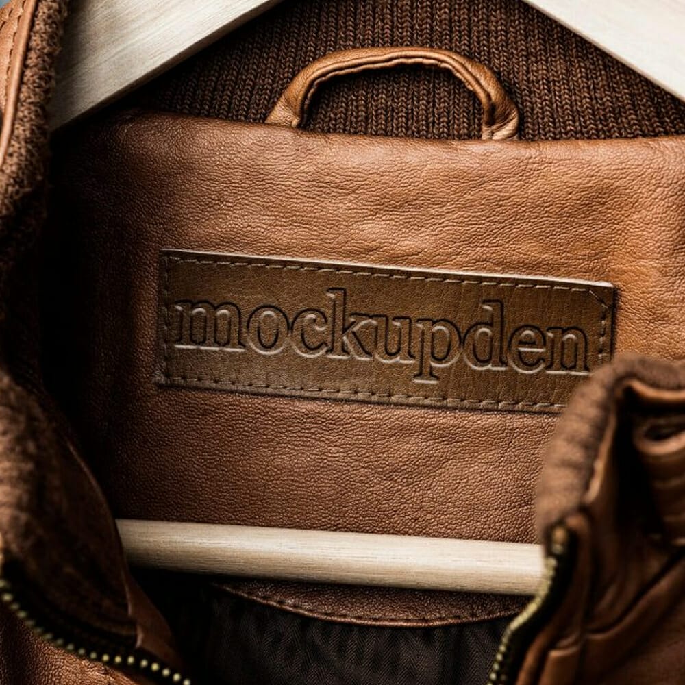 Free Leather Jacket Mockup PSD Template