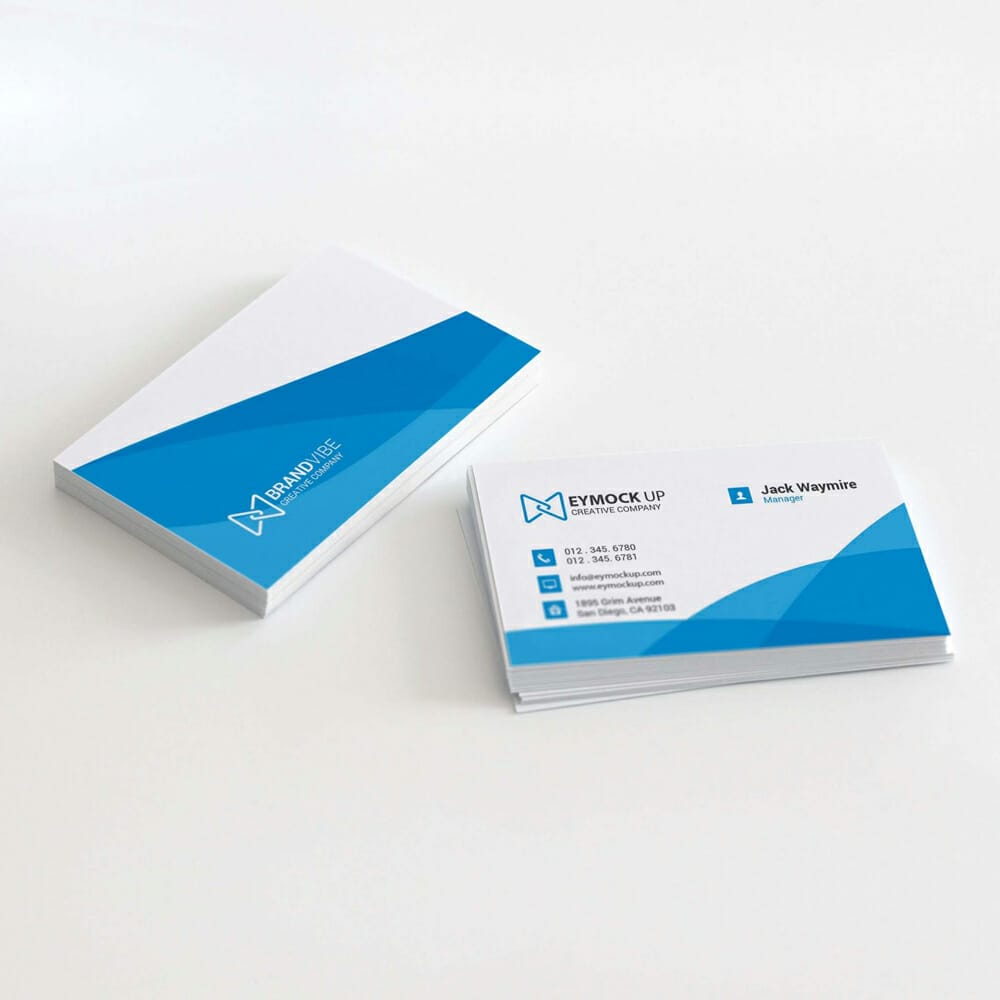 Free Online Business Card Mockup Designs
