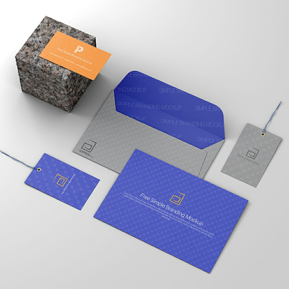 Free Simple Branding Mockup