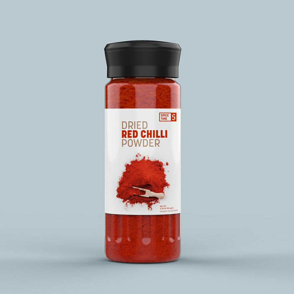 Free Spice Powder Jar Mockup PSD
