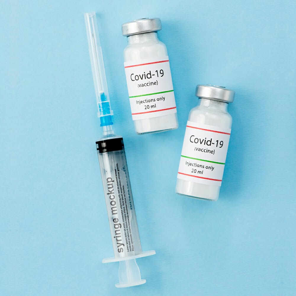 Free Syringe Mockup PSD Template