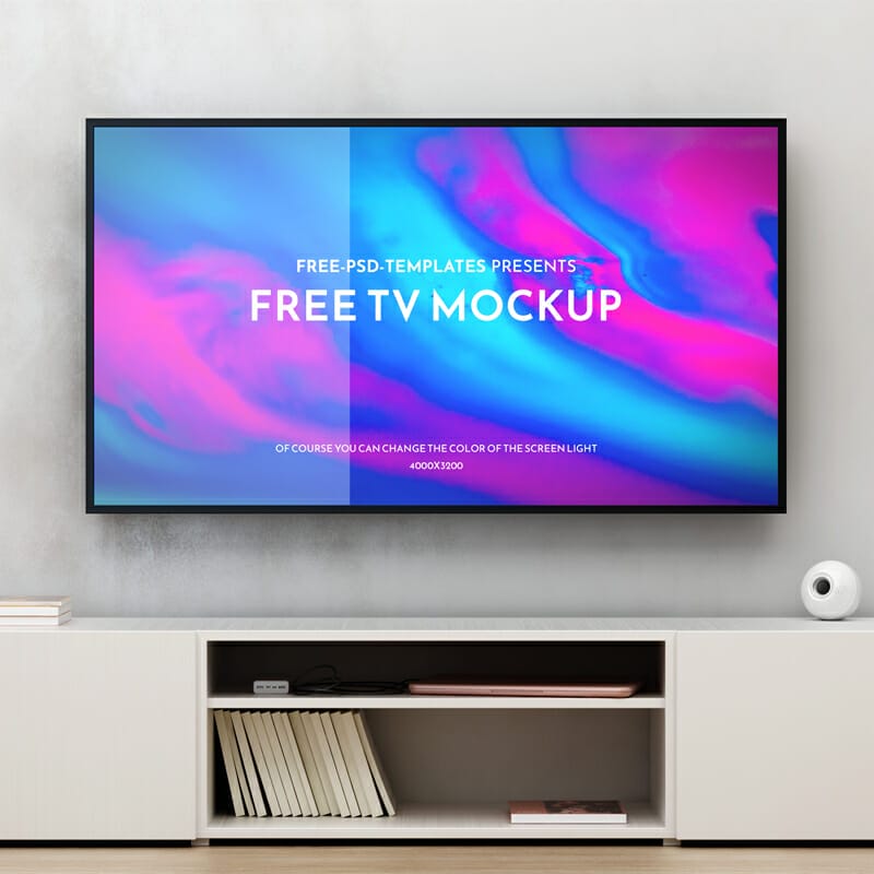 Free TV Mockup