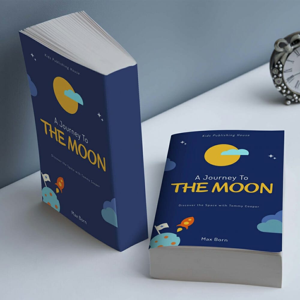 Freebies Cool Book Cover Mockup