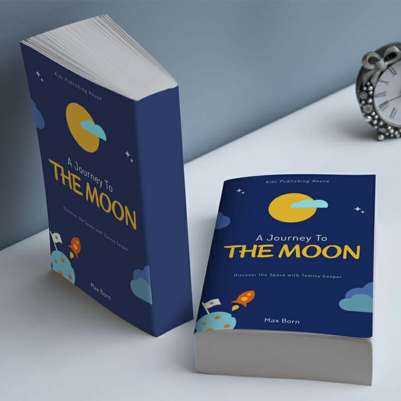 Freebies Cool Book Cover Mockup