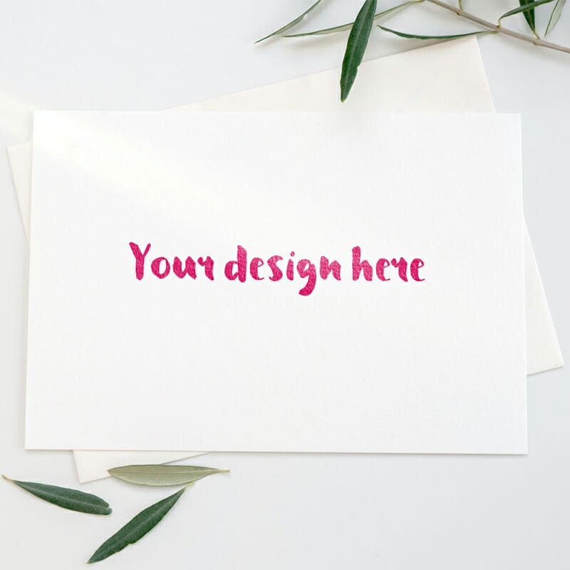 Greeting Card Mockup