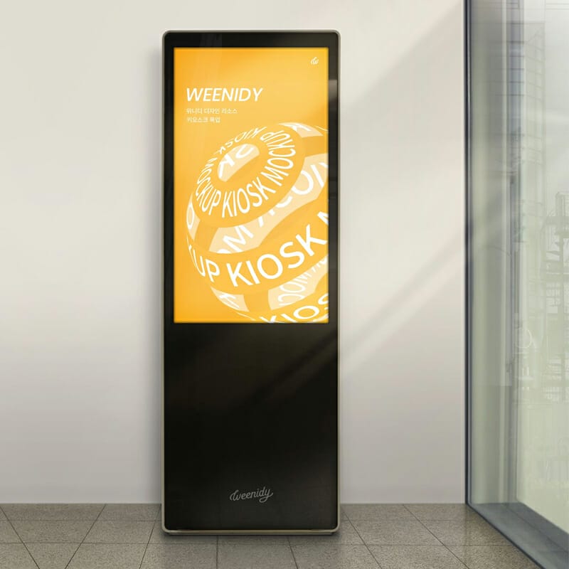 Kiosk Screen Mockup