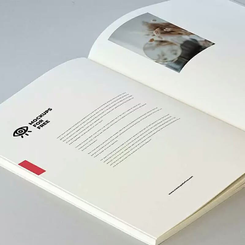 New Photo-Based Open Magazine Mockup