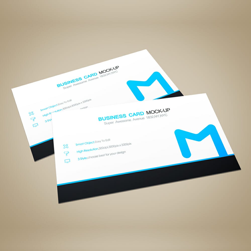 PSD Business Card MockUps