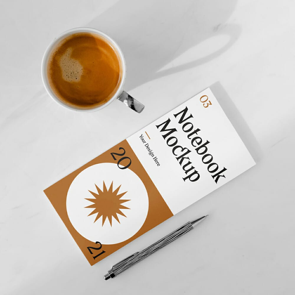 Paper Notebook Mockup