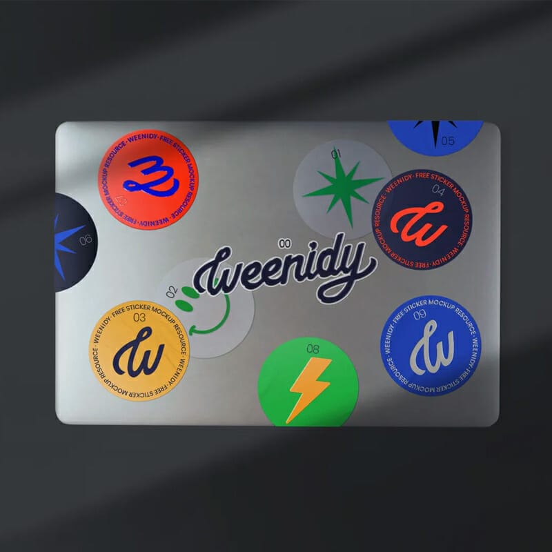 Post-Processing Sticker Mockup