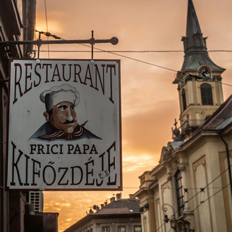 Restaurant Signage Mockup