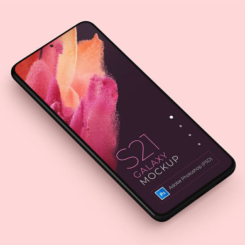 Samsung Galaxy S21 Mockup