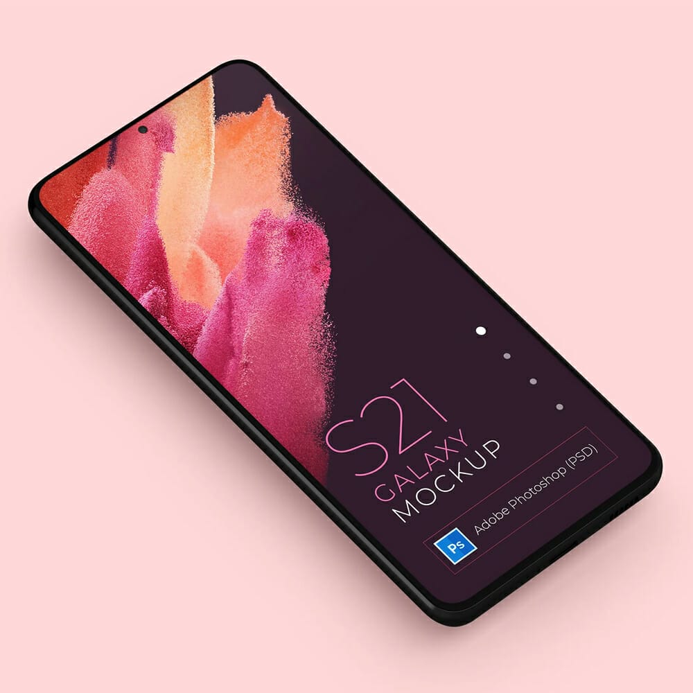 Samsung Galaxy S21 Mockup