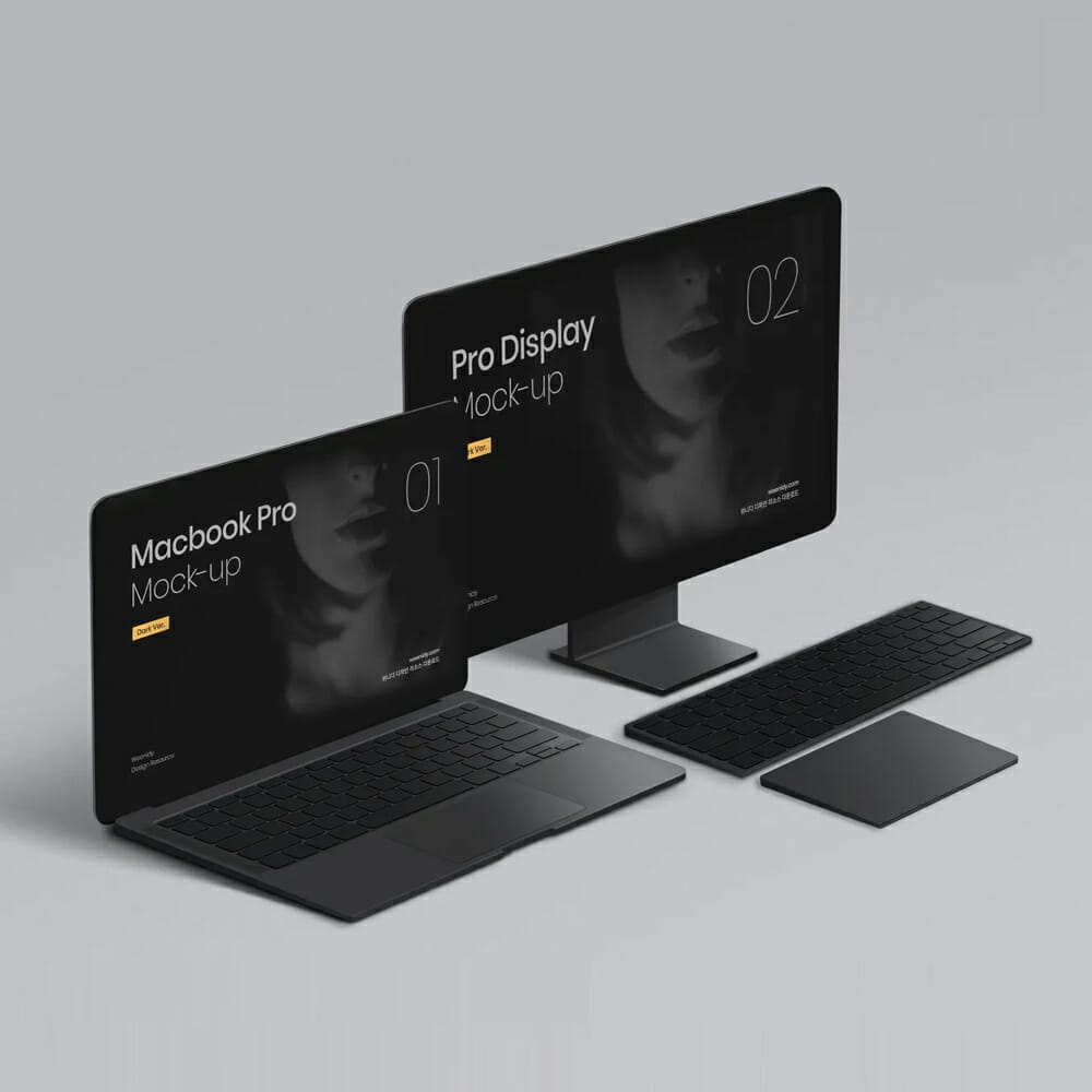 Simple Display UI Mockup