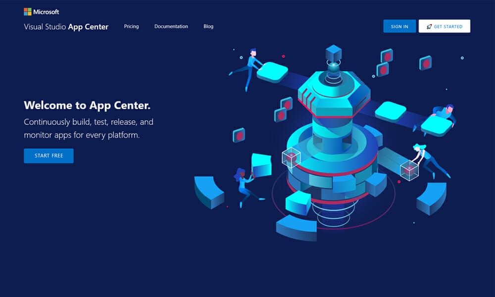 20+ Best Mobile App Builders 2022 3 Visual Studio App Center