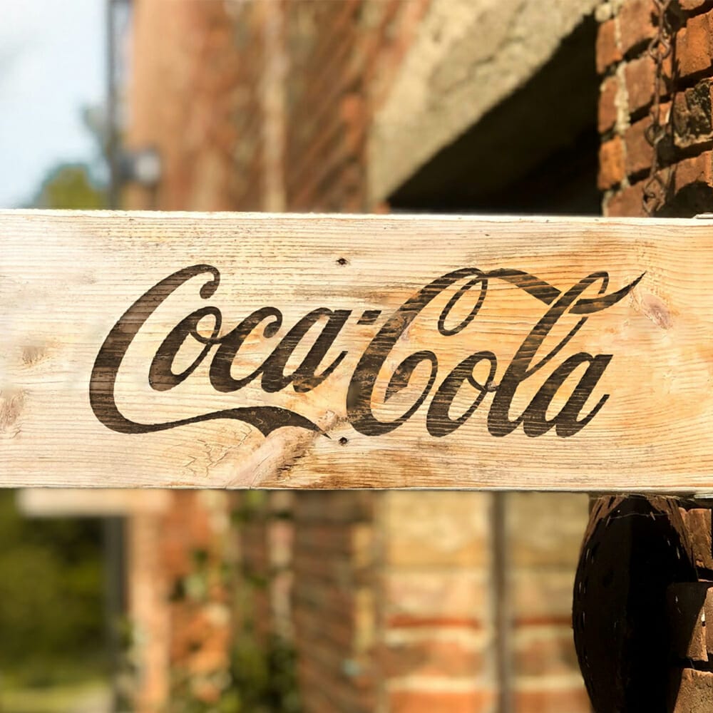 Wooden Board Logo Mockup