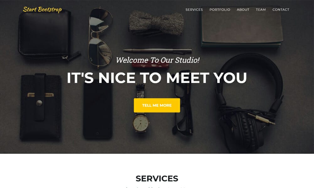 Agency – Free Bootstrap 5 HTML5 Business Website Template