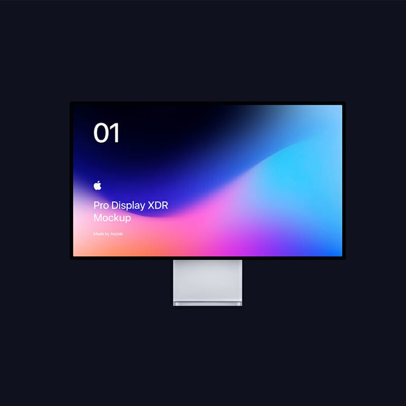 Apple Pro Display XDR Mockup