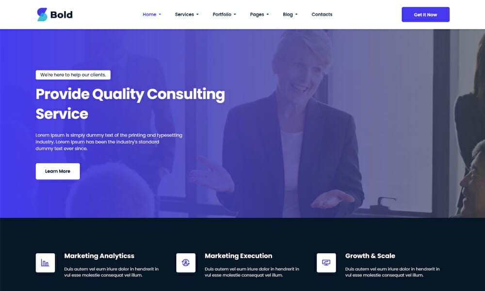 Bold - Business HTML Bootstrap 5 Template