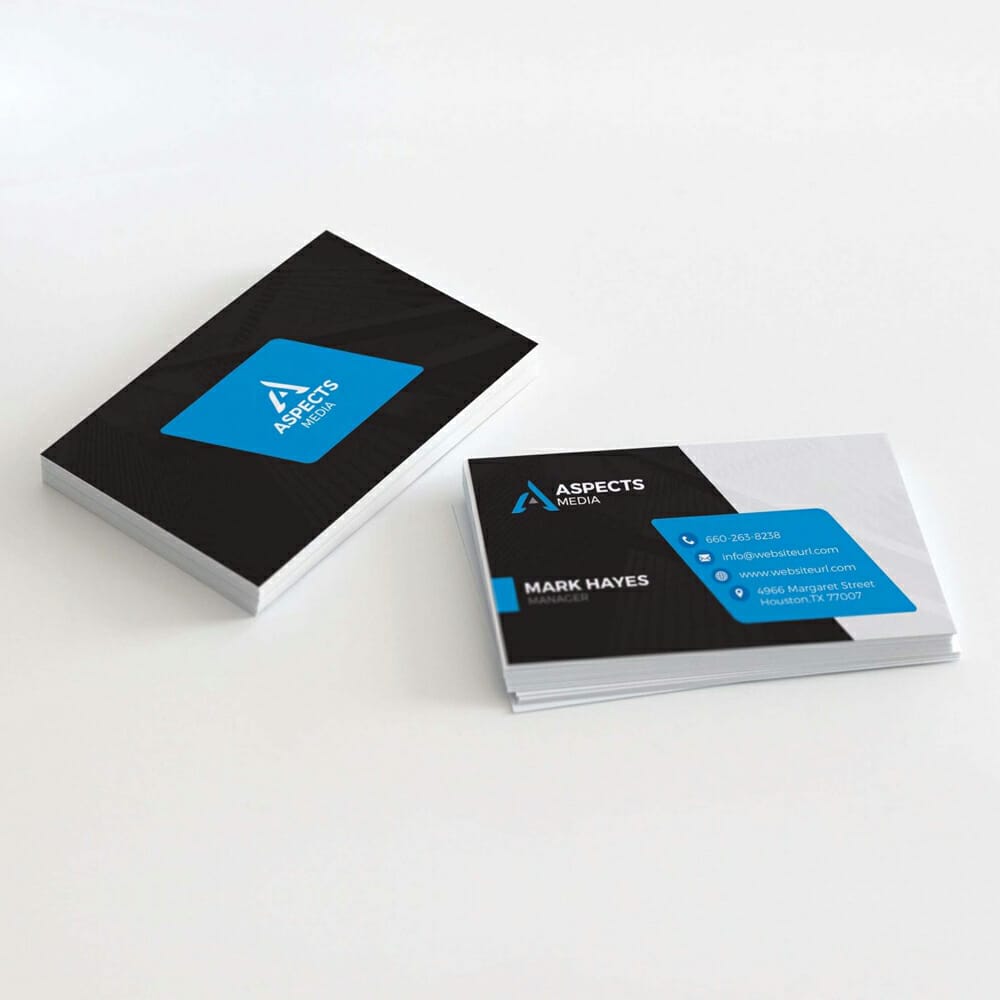 Business Card Design Mockup PSD Template