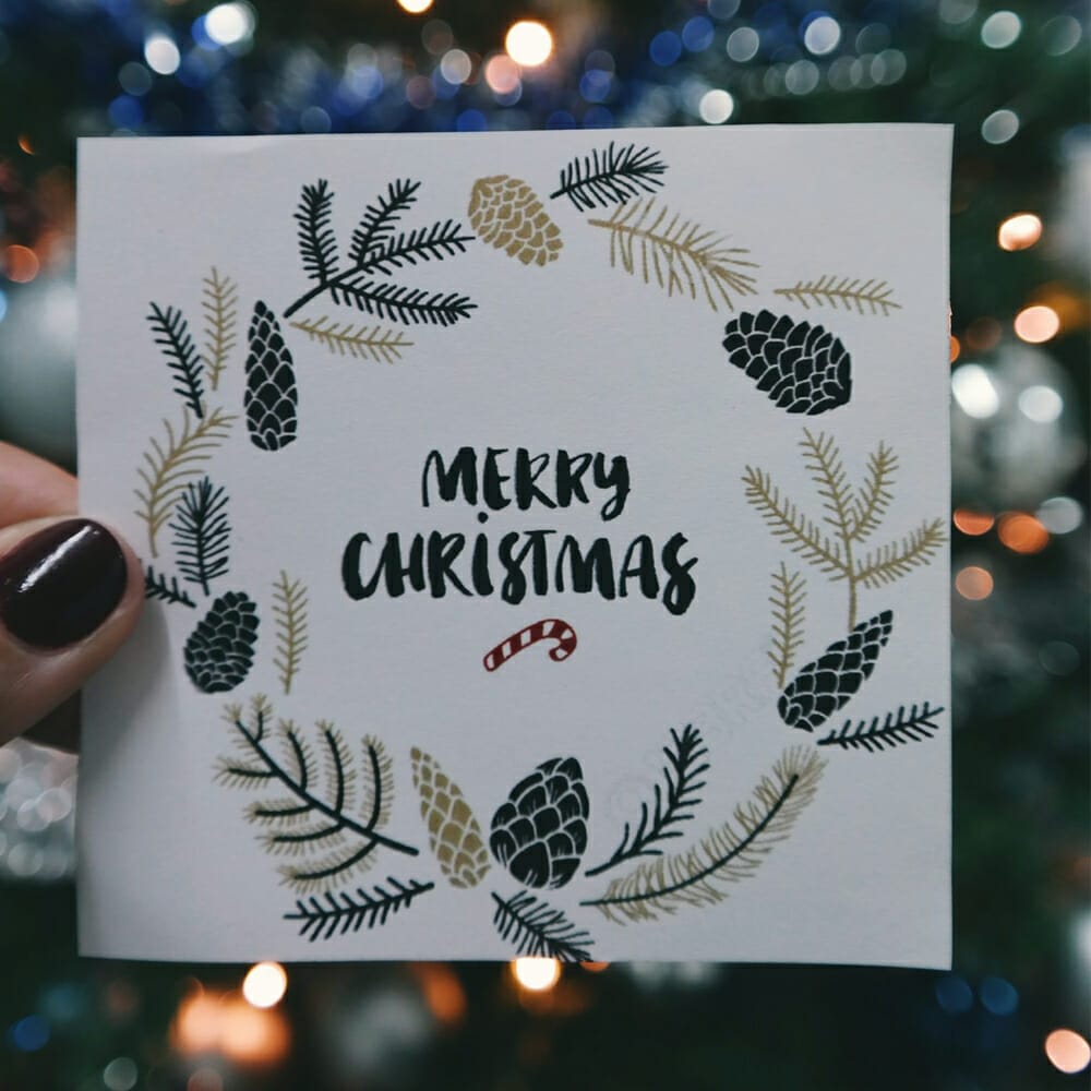 Christmas Card Mockup