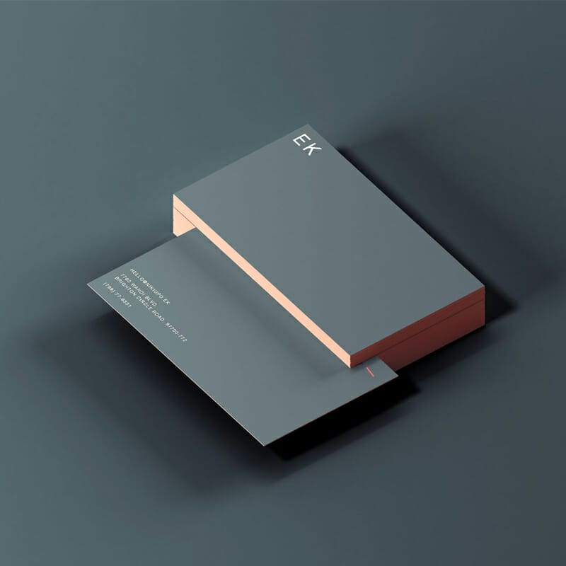 Classic Business Card Mockup