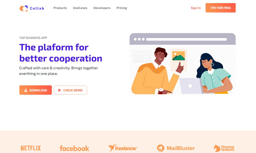 Collab – Free Bootstrap 5 HTML5 Corporate & Business Website Template