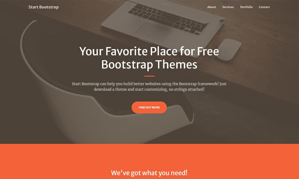 Creative – Free Bootstrap 5 HTML5 Personal Portfolio Website Template
