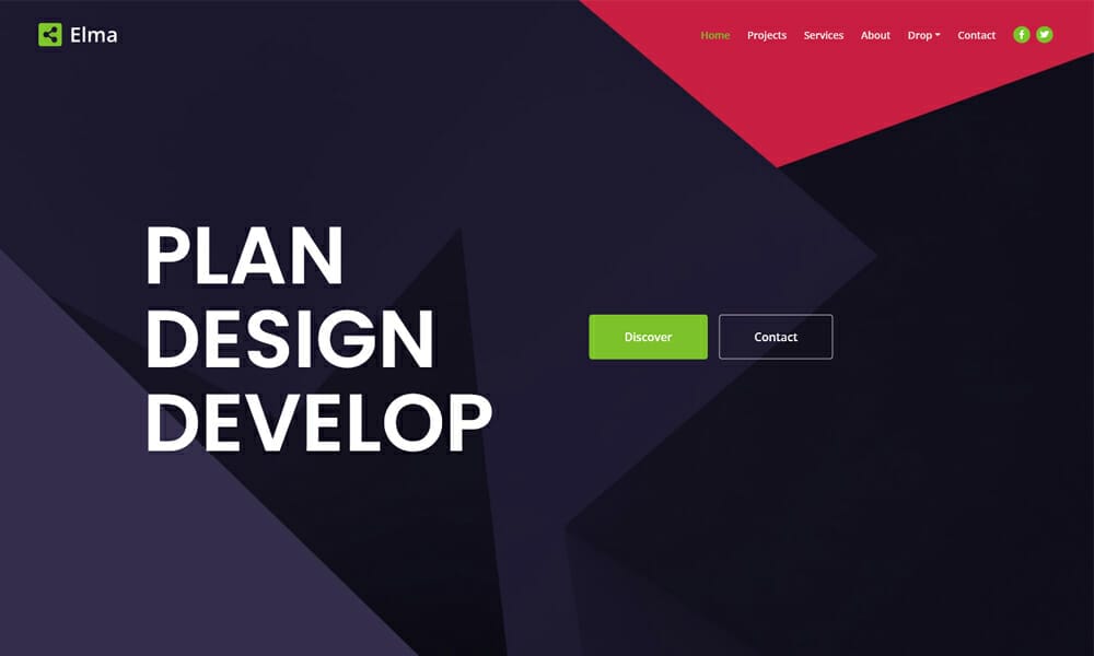 Elma – Free Bootstrap 5 Responsive Startup Business Website Template