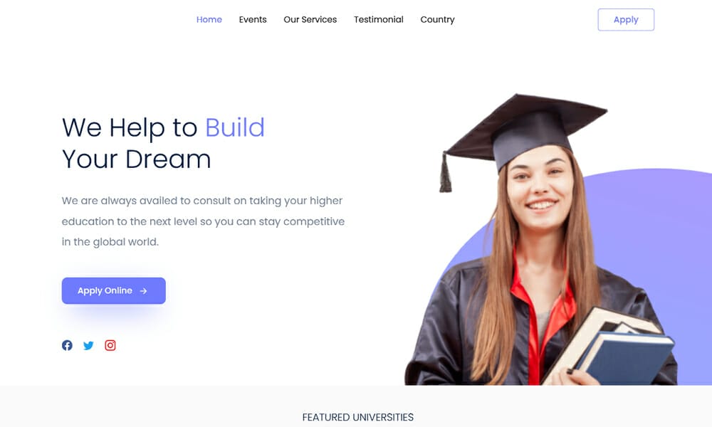 Executive – Free Bootstrap 5 HTML5 Academic Website Template