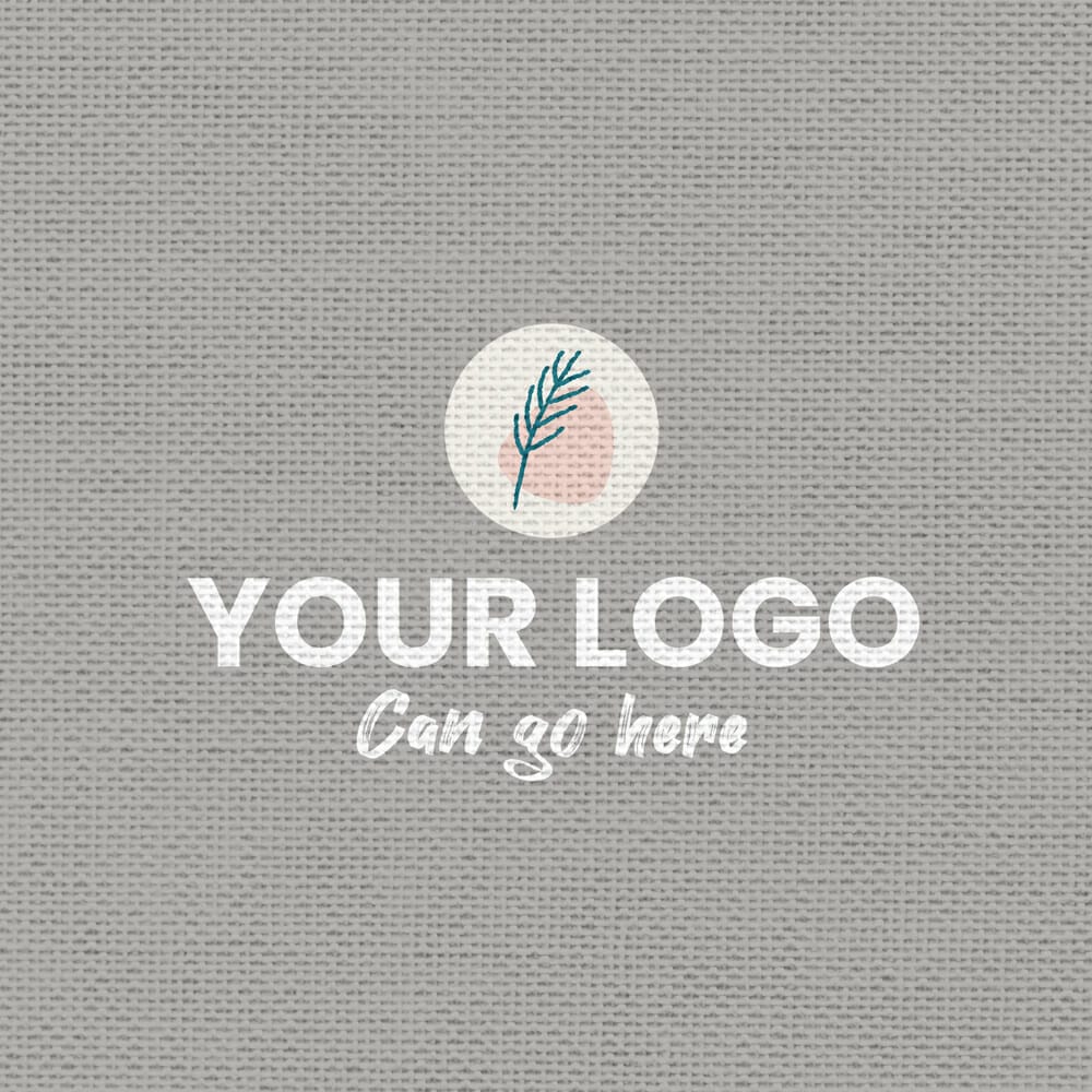 Fabric Textile Logo Free Mockup
