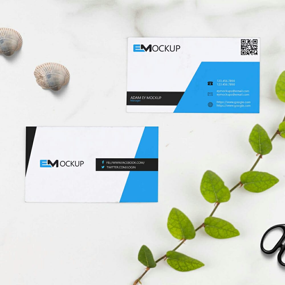 Free Business Card Mockups