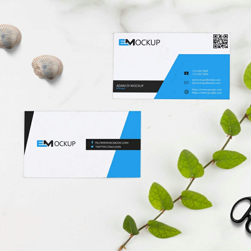 Free Business Card Mockups