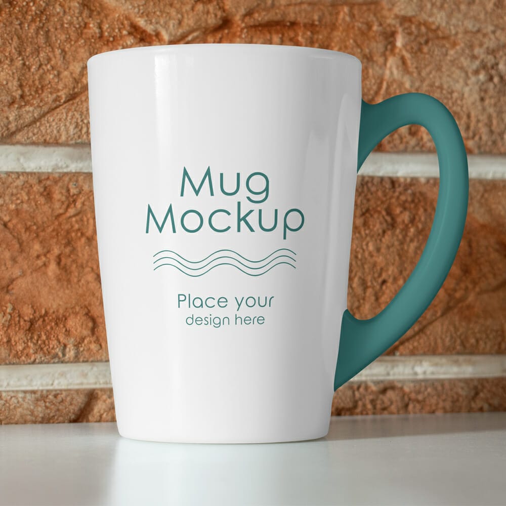 Free Ceramic Mug Mockup