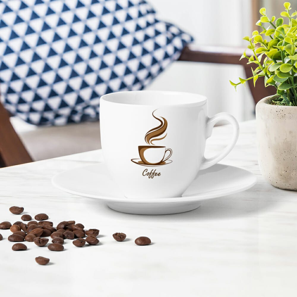 Free Coffee Cup Mockup PSD Template