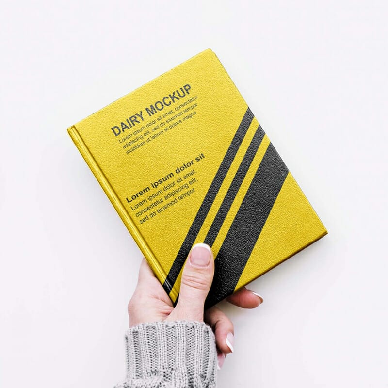 Free Dairy Mockup PSD Template